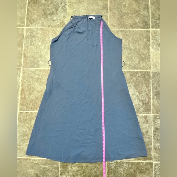 Like New Powder/Dusty Blue Casual Summer Dress - Picture 9 of 9